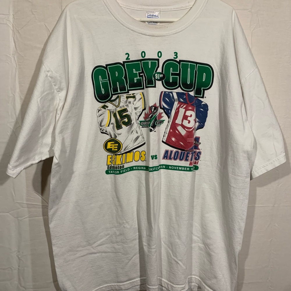 Vintage 2003 Grey Cup Shirt